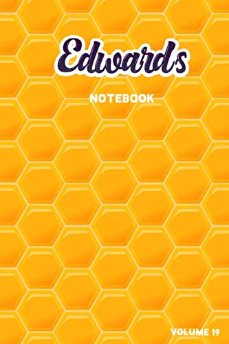 Edward's Notebook Volume 19: Lined Personalized and Customized College Ruled Name Notebook Journal for Men & Women & Boys & Girls Learning & Reference