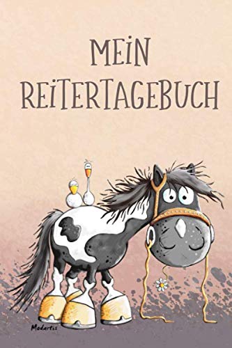 Mein Reitertagebuch: Übersichtliches Gute Laune Trainingsbuch für Pferdehalter und Reitbeteiligung , ca. A5, 110 Seiten, SW. Journal für das tägliche ... Termine, Futterplan und Platz für Notizen. Pets