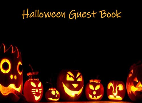 Halloween Guest Book: Cute Halloween Party Memory OR Wedding Party GuestBook Makes a Great Gift for Adults or Coworkers. Spooky, Cute Party ... Memories. Awesome Keepsake with Photo Space. Manga