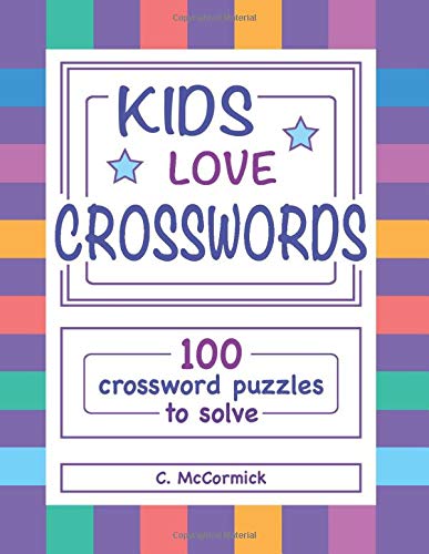 Kids Love Crosswords Large Print Edition Leisure & Fun