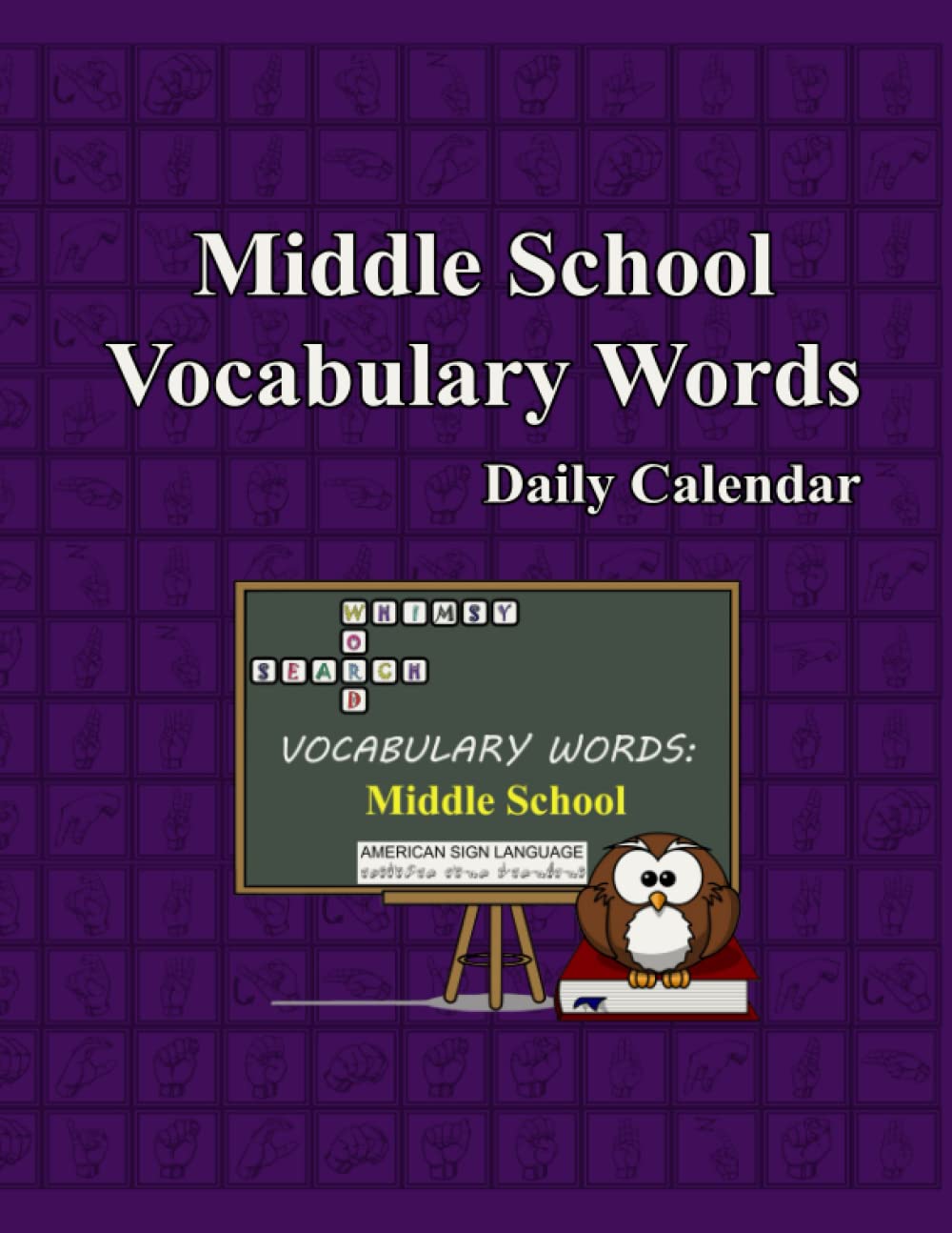 Whimsy Word Search, Middle School Vocabulary Words – Daily Calendar - In ASL Education & Training