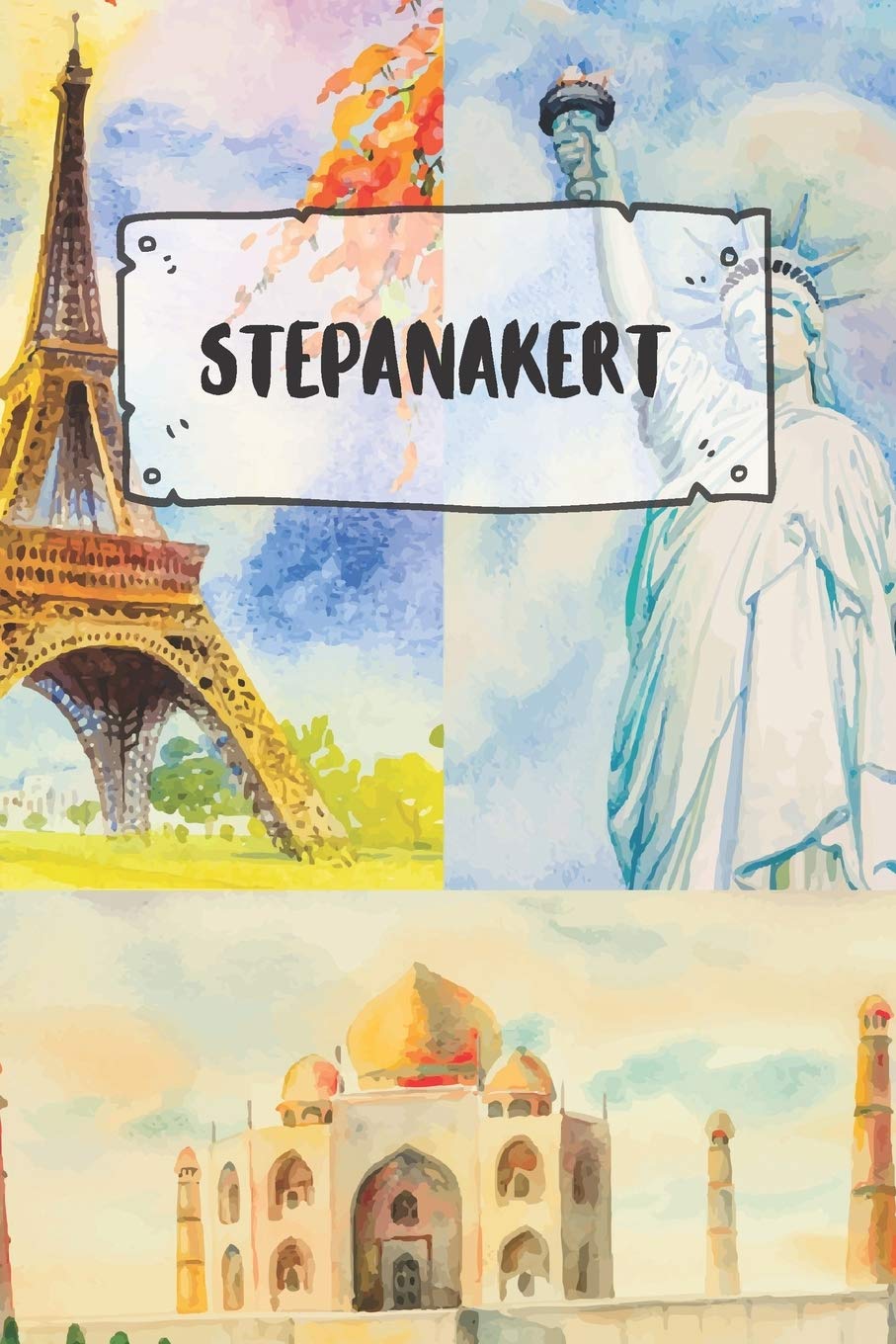 Stepanakert: Ruled Travel Diary Notebook or Journey Journal - Lined Trip Pocketbook for Men and Women with Lines Books