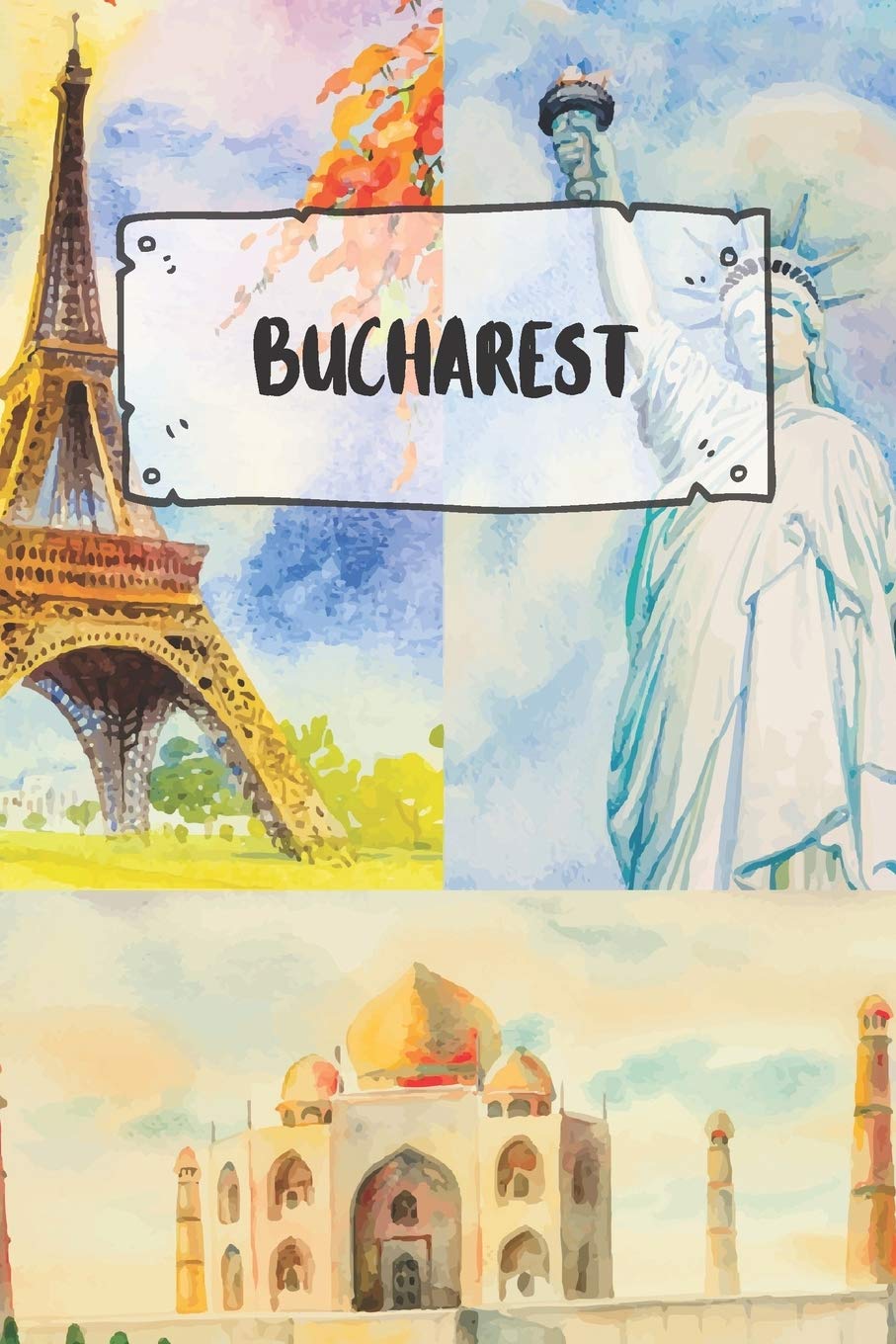 Bucharest: Ruled Travel Diary Notebook or Journey Journal - Lined Trip Pocketbook for Men and Women with Lines Books