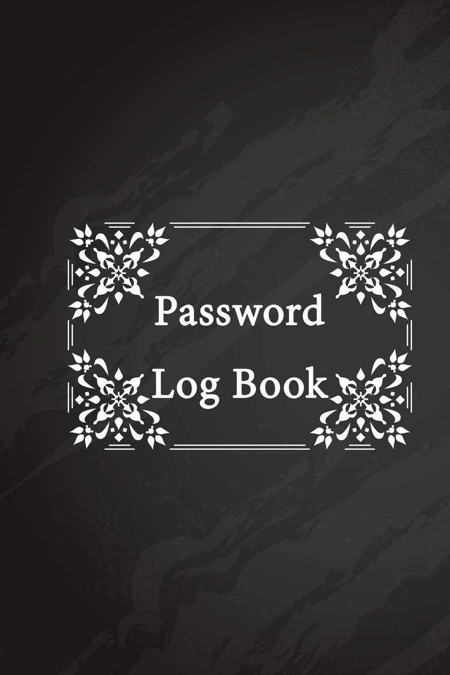 Password Log Book: Internet password organizer, Password log book, Keep track of usernames, Passwords, web addresses in one easy (Black Design) (password book, Band 2) International