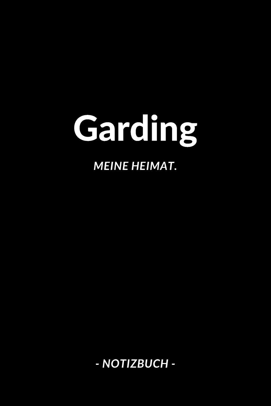 Garding: Notizbuch A5 mit 120 Seiten Punktraster | Dotted Notizblock, Journal, Notebook | Deine Stadt, Notizen, To Do's book