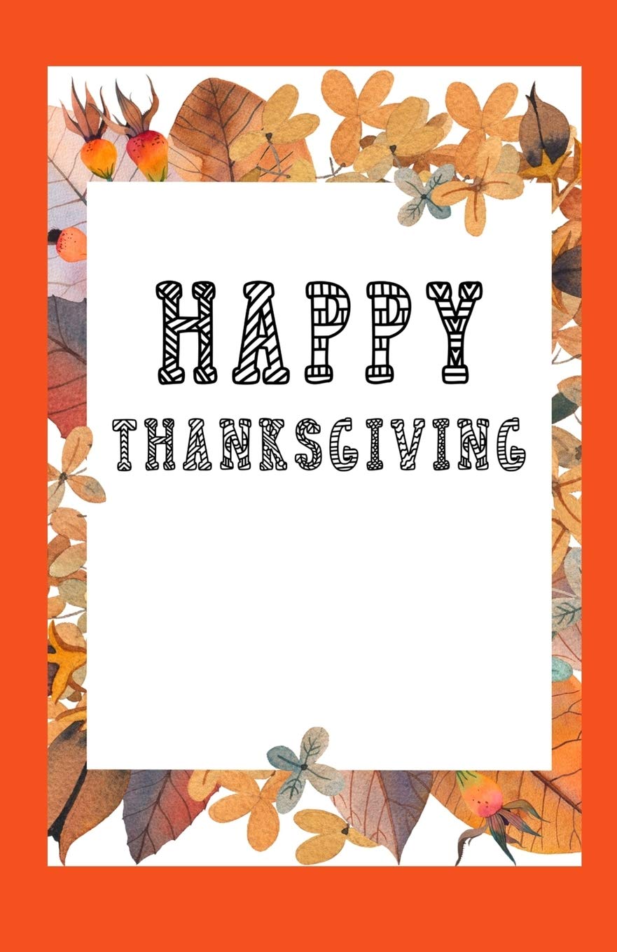 Happy Thanksgiving: Fun Coloring Book for Kids Parents & Children