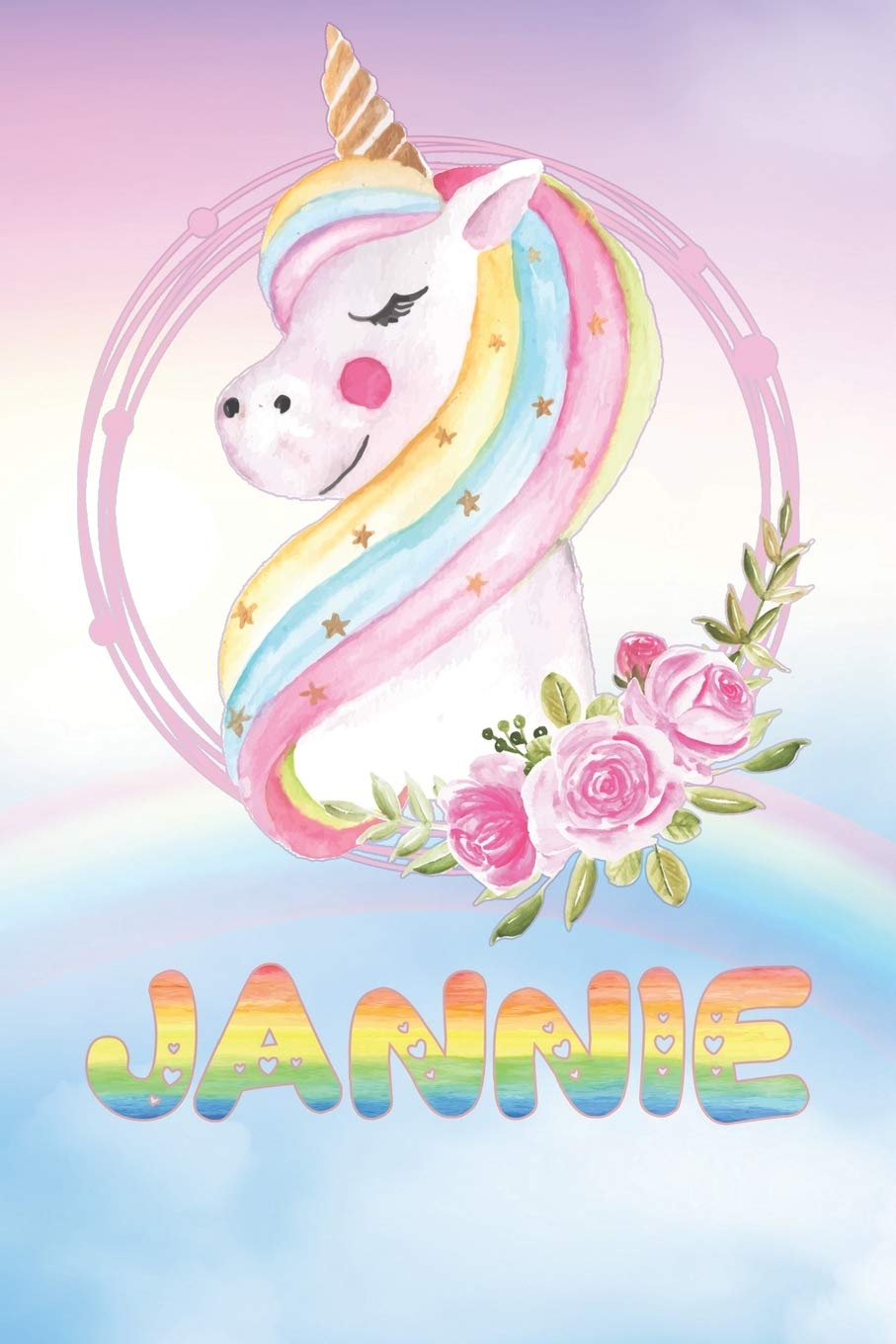 Jannie: Jannie's Unicorn Personal Custom Named Diary Planner Perpetual Calander Notebook Journal 6x9 Personalized Customized Gift For Someone Who's Surname is Jannie Or First Name Is Jannie Essays & Short Stories