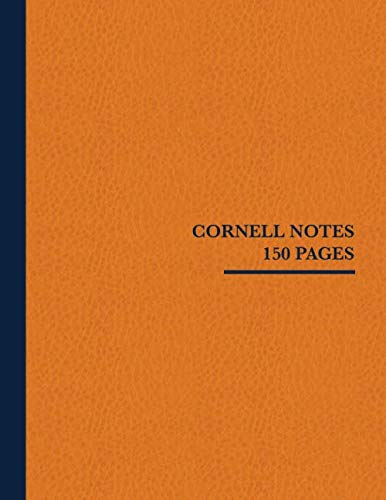 Cornell Notes: Notebook for University, College, High School Students, Business, Lectures and Meetings, 8.5 x 11 Inches, 150 Pages Learning & Reference