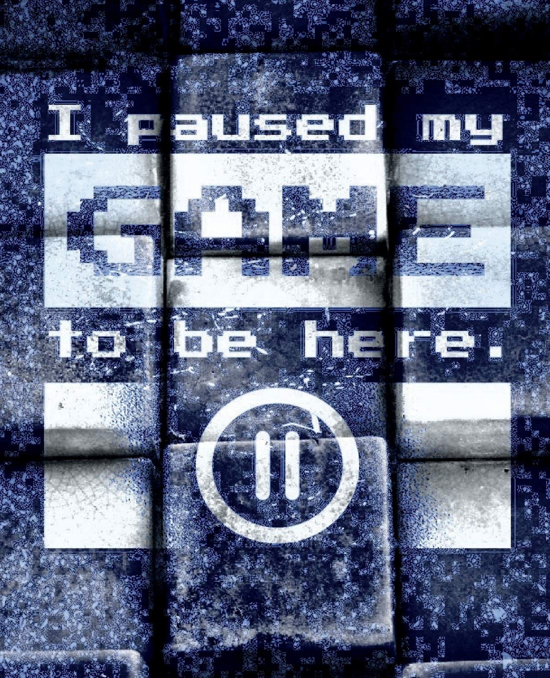 I paused my Game to be here: The Game is Never Over. Perfect Unique Gift Idea Wide Ruled Notebook, Composition Sketch Book to write in for Mens Women Girl Boy under 10$ Leisure & Fun