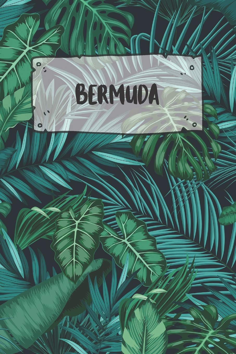 Bermuda: Dotted Travel Diary Notebook or Journey Dotted Grid Journal - Holiday Trip Pocketbook for Men and Women with Dots Books
