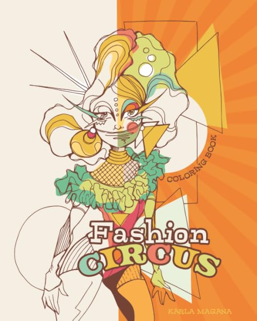 Fashion Circus Coloring Book Film, Art & Culture