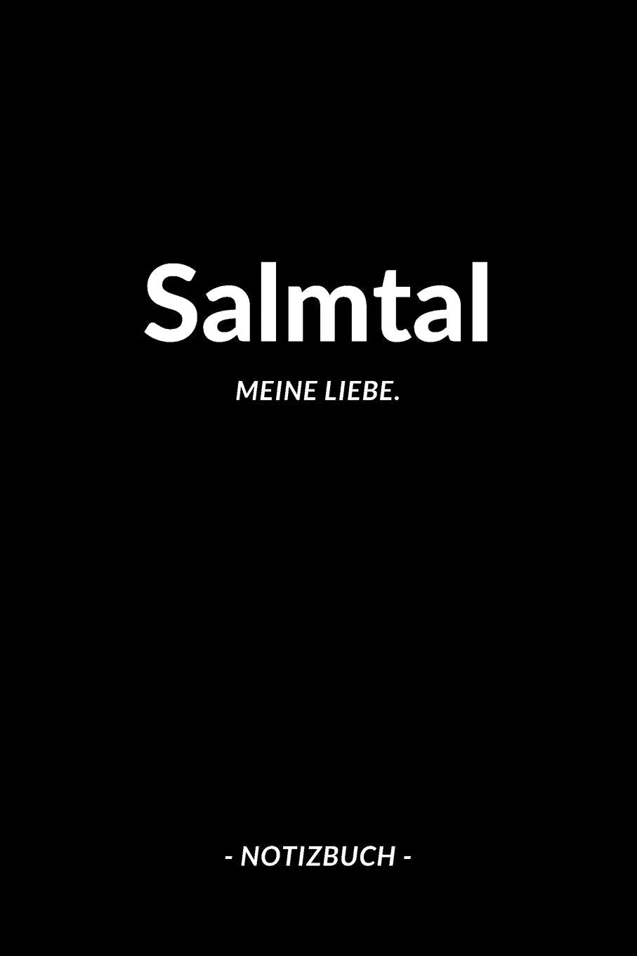 Salmtal: Notizblock A5 120 Seiten | Punktraster | Notizbuch für deine Stadt Books