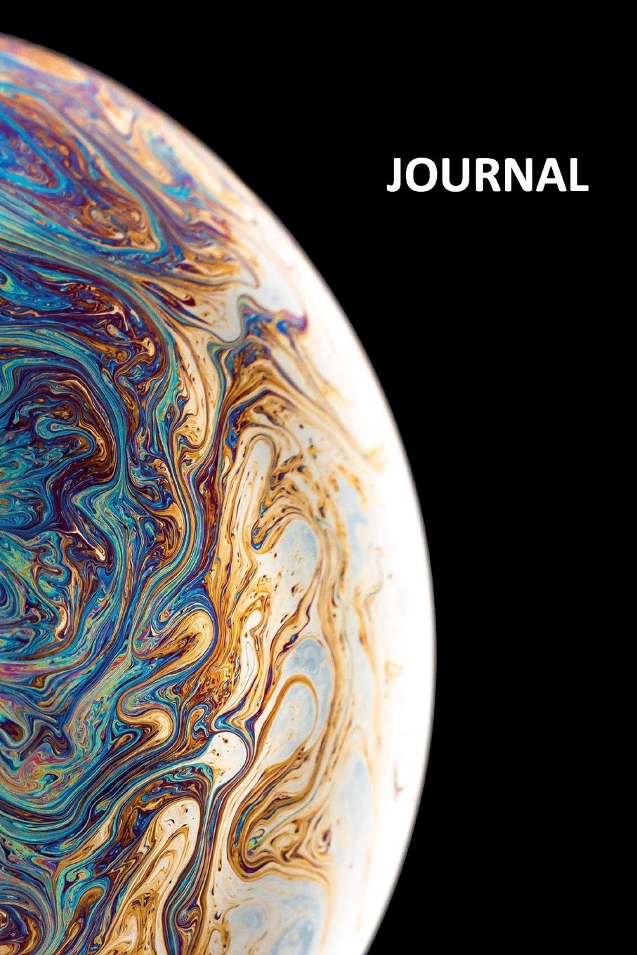 Journal: Macro water photography Elegant Bullet Journal Dot Grid Daily Planner Student for bubble photographer Hobbies & Crafts