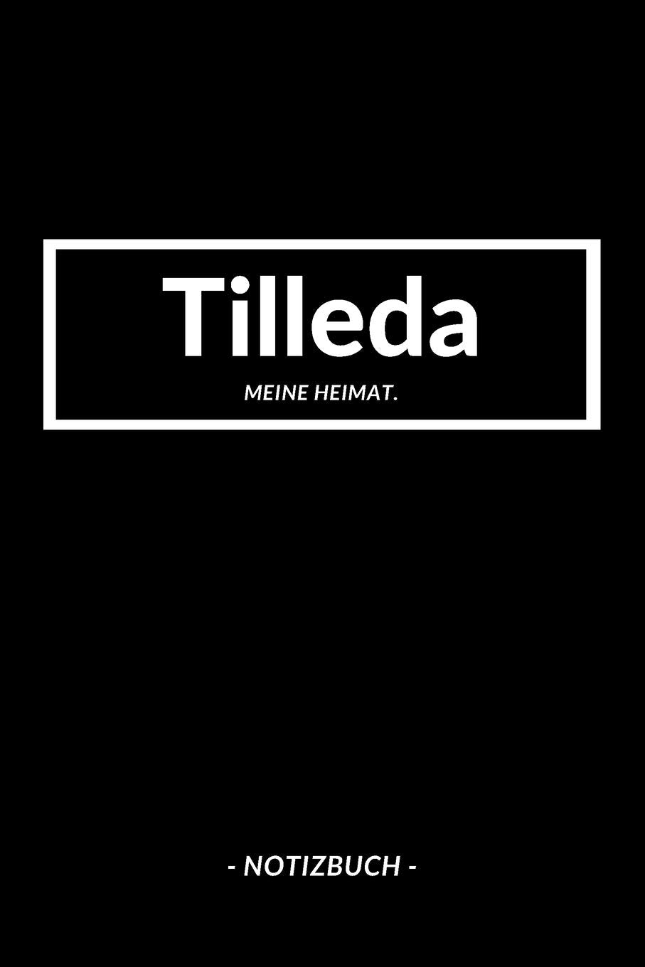 Tilleda: Notizblock A5 120 Seiten | Punktraster | Notizbuch für deine Stadt Books
