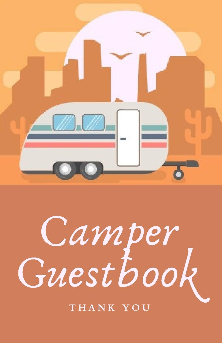 Camper Guestbook: A guestbook for your rental camper book