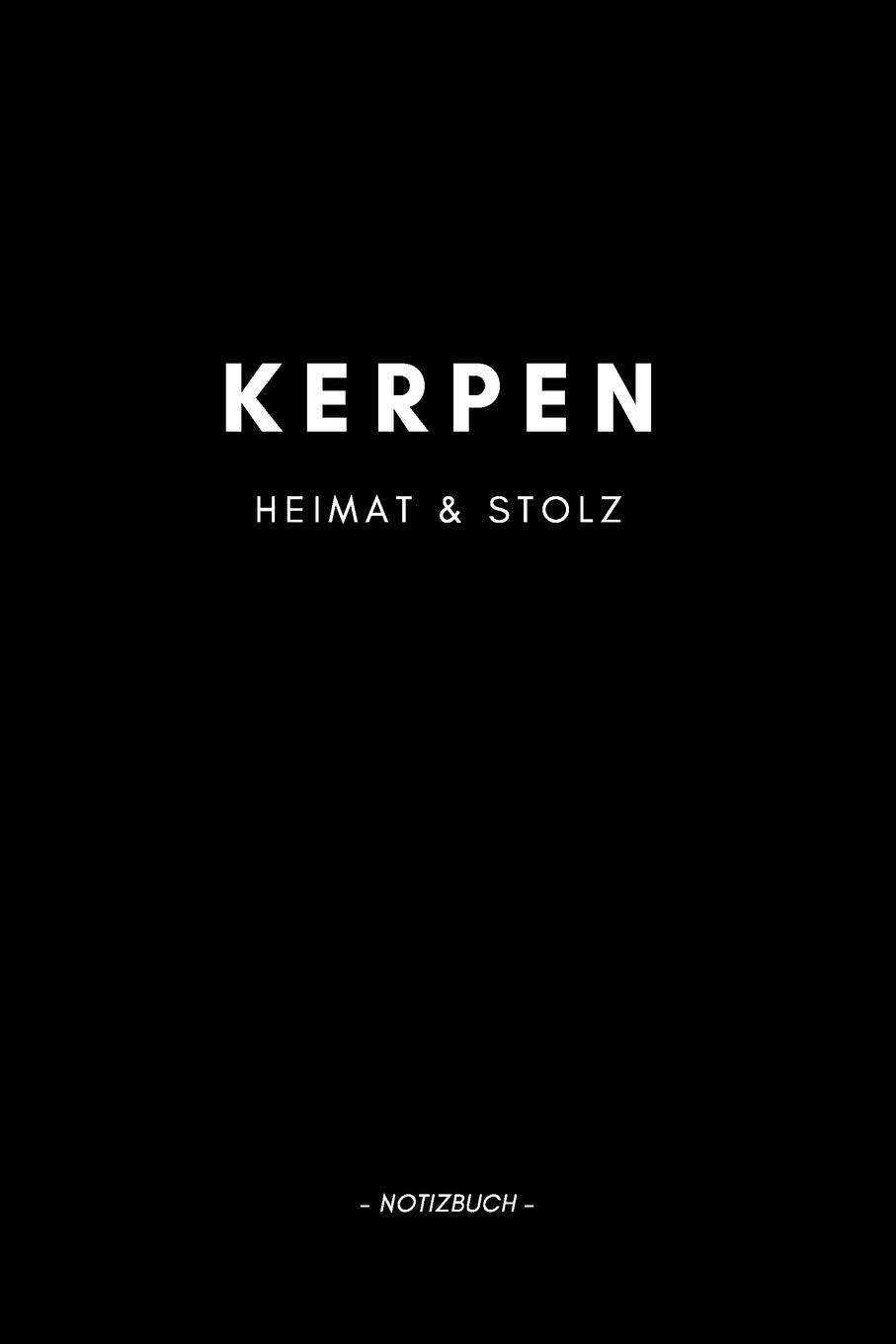 Kerpen: Notizbuch / Notizblock A5 | 120 Seiten Punktraster | Notizblock / Journal / Notebook für deine Stadt Books