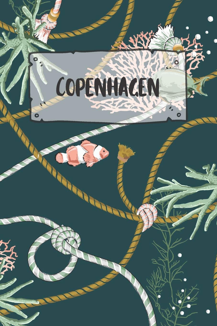 Copenhagen: Ruled Travel Diary Notebook or Journey Journal - Lined Trip Pocketbook for Men and Women with Lines Books