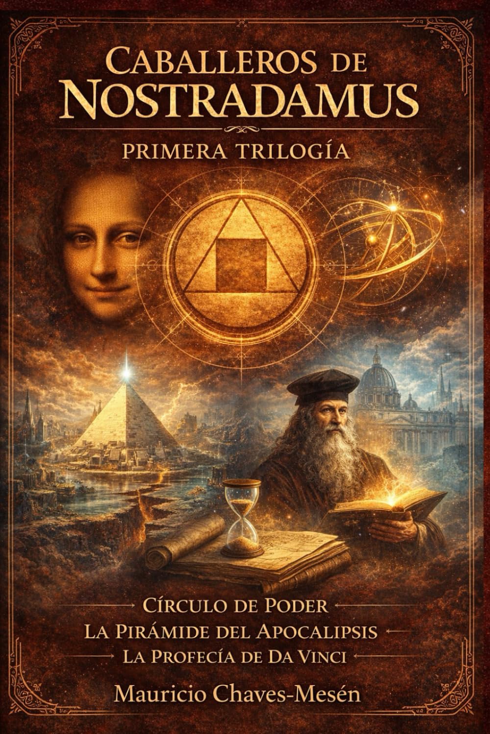 Caballeros de Nostradamus: Primera Trilogía (tres novelas).: Círculo de Poder, La Pirámide del Apocalipsis, La Profecía de Da Vinci. Detective & CSI