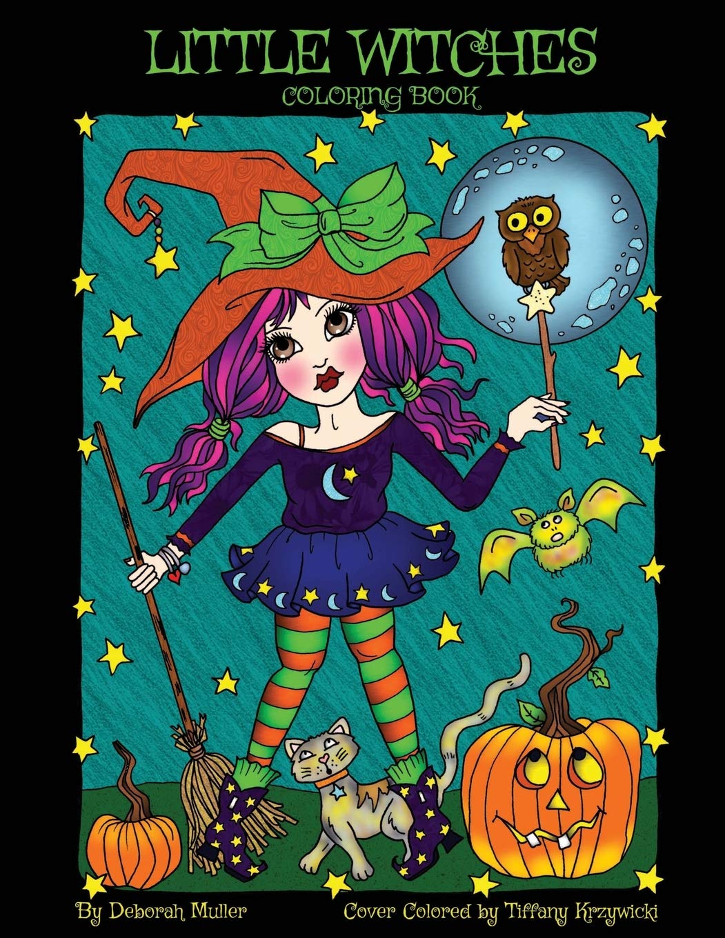Little Witches: Little Witches Coloring Book by Deborah Muller. Mischievious and whimsical little witches that will make you giggle and smile. Hobbies & Crafts
