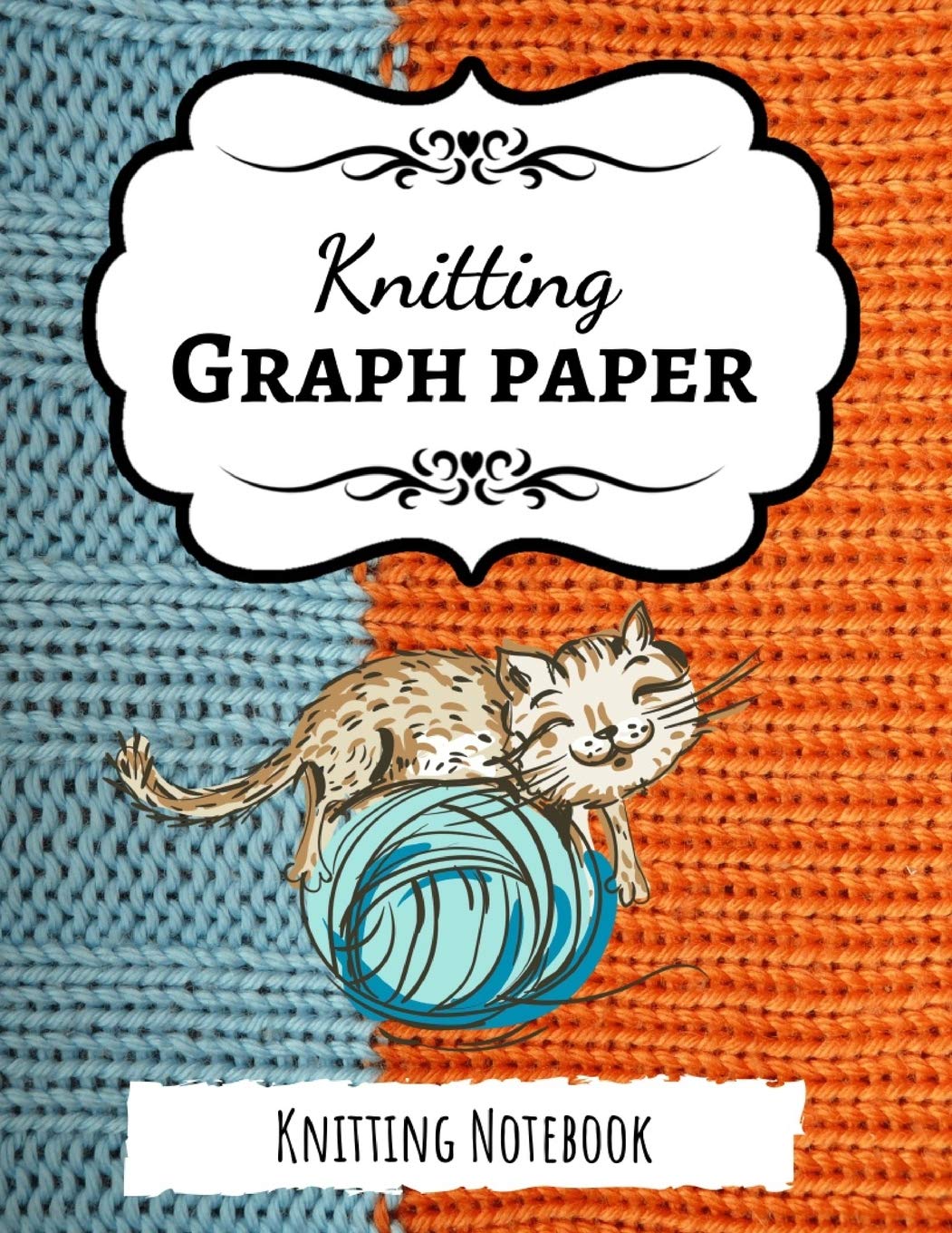 Knitting Graph Paper: Bear Themed Notebook / Journal / Diary, 4:5 Ratio, Knitting Pattern Book, Knitting Lovers Gifts Hobbies & Crafts