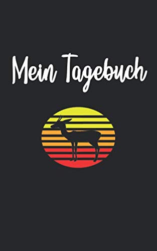 Mein Tagebuch: Gazelle Retro und Vintage Style 100 Seiten Liniert Non-fiction