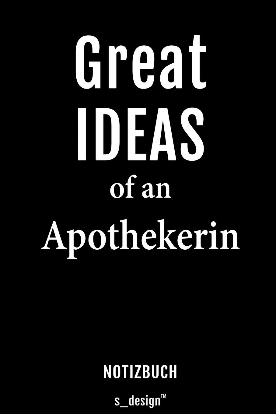 Notizbuch für Apotheker / Apothekerin: Originelle Geschenk-Idee Memories