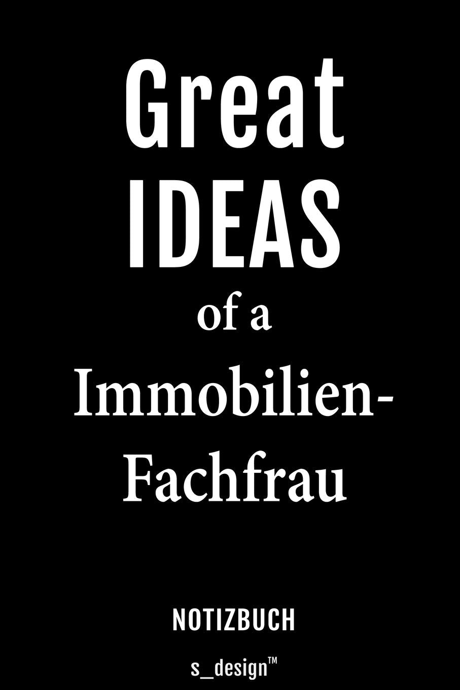 Notizbuch für Immobilienfachmänner / Immobilienfachmann / Immobilienfachfrau: Originelle Geschenk-Idee Memories