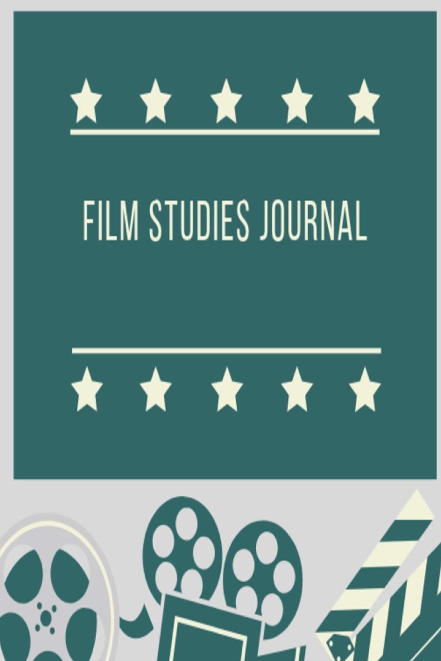 Film Studies Journal: Show reel movie tape lined paperback jotter Film, Art & Culture