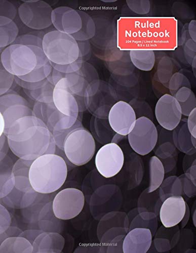 Ruled Notebook: College Ruled Notebooks for School Large (8.5 x 11 inches) - 104 Pages - Series-8 Health, Nutrition & Fitness
