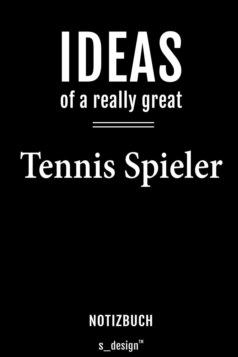 Notizbuch für Tennis Spieler: Originelle Geschenk-Idee Memories