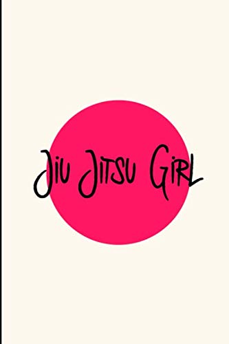 Jiu Jitsu Girl Brazilian Women Training BJJ Submissions Cute MMA Writing Ruled Notebook: Blank Lined Journal Learning & Reference