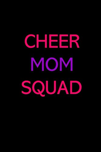 Cheer Mom Squad: Dot Grid Planner Journal Notebook: For Habit Tracking, Budget Planning, Lettering, Writing, Doodling, Calligraphy and Goal Setting - Organize Your Life Essays & Short Stories