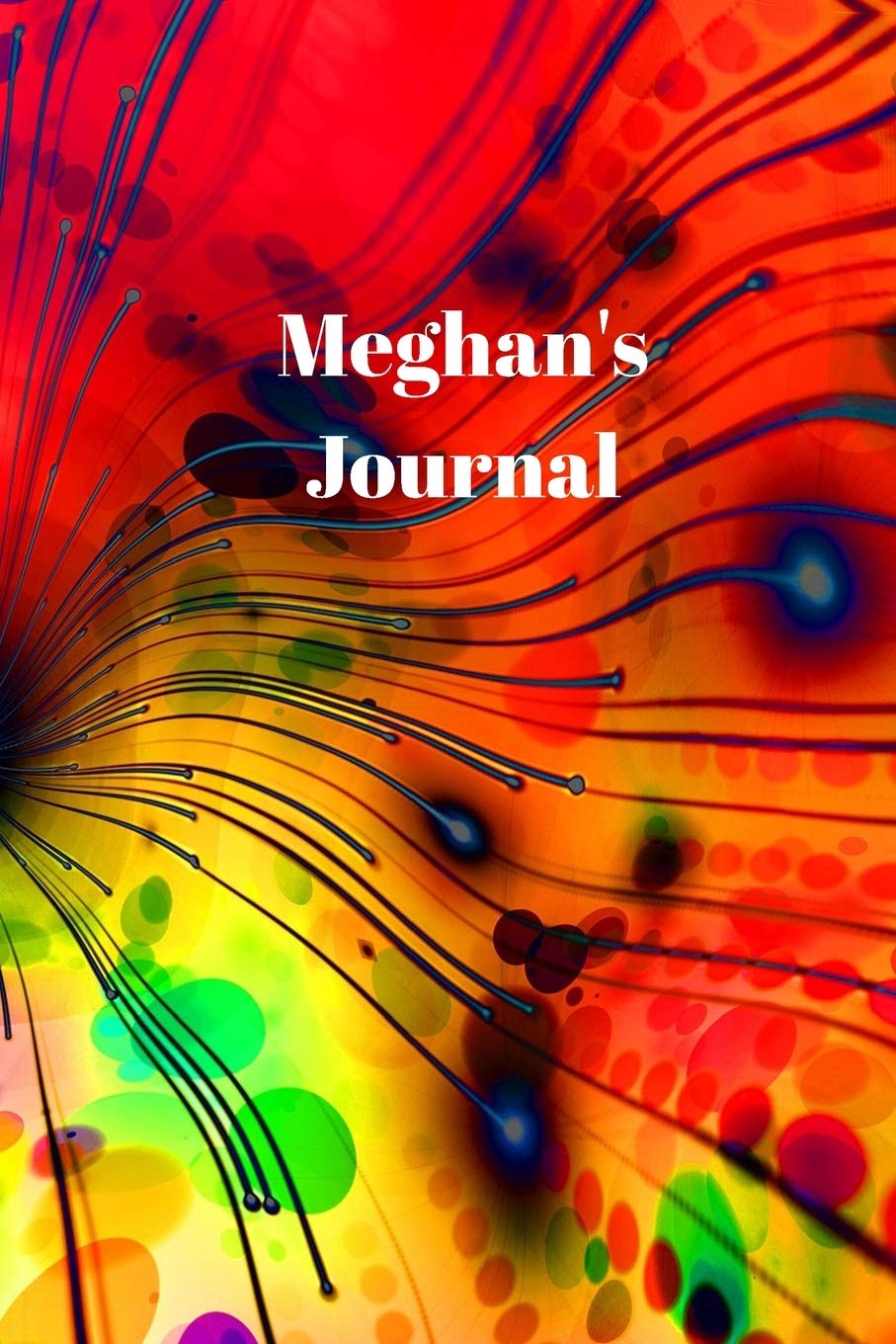 Meghan's Journal: Personalized Lined Journal for Meghan Diary Notebook 100 Pages, 6" x 9" (15.24 x 22.86 cm), Durable Soft Cover Books