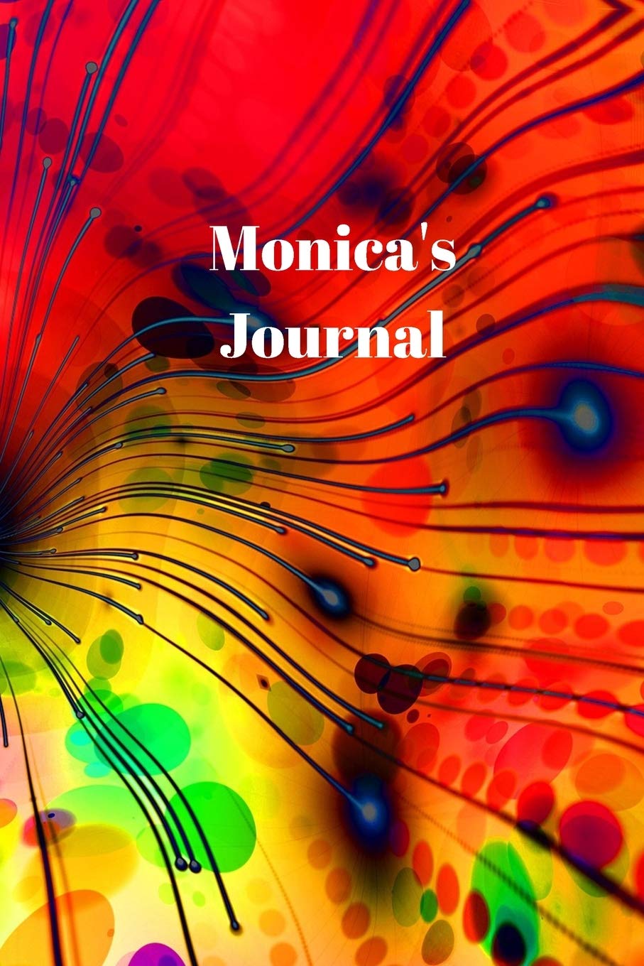 Monica's Journal: Personalized Lined Journal for Monica Diary Notebook 100 Pages, 6" x 9" (15.24 x 22.86 cm), Durable Soft Cover Books