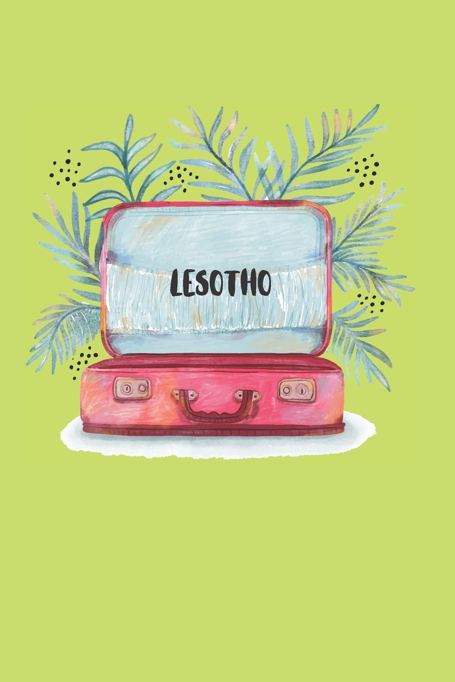 Lesotho: Ruled Travel Diary Notebook or Journey Journal - Lined Trip Pocketbook for Men and Women with Lines Books