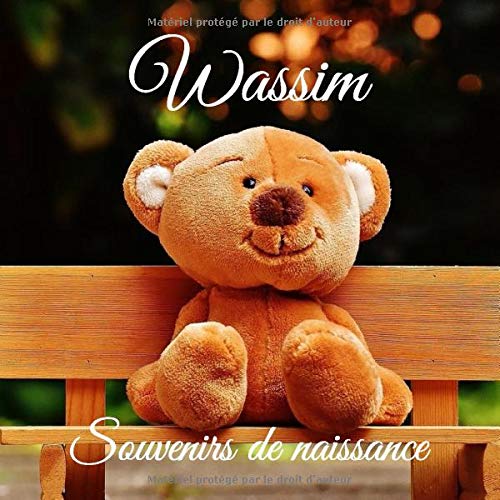 WASSIM Souvenirs de naissance: album à compléter et personnaliser avec vos photos Parents & Children
