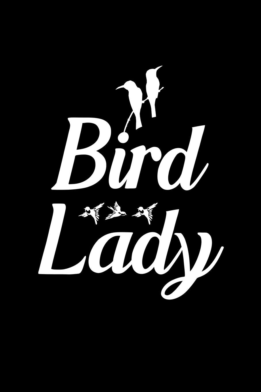 Bird Lady: Blank Lined Journal Notebook, 6" x 9", bird journal, bird notebook, Ruled, Writing Book, Notebook for bird lovers, Bird Day Gifts Pets