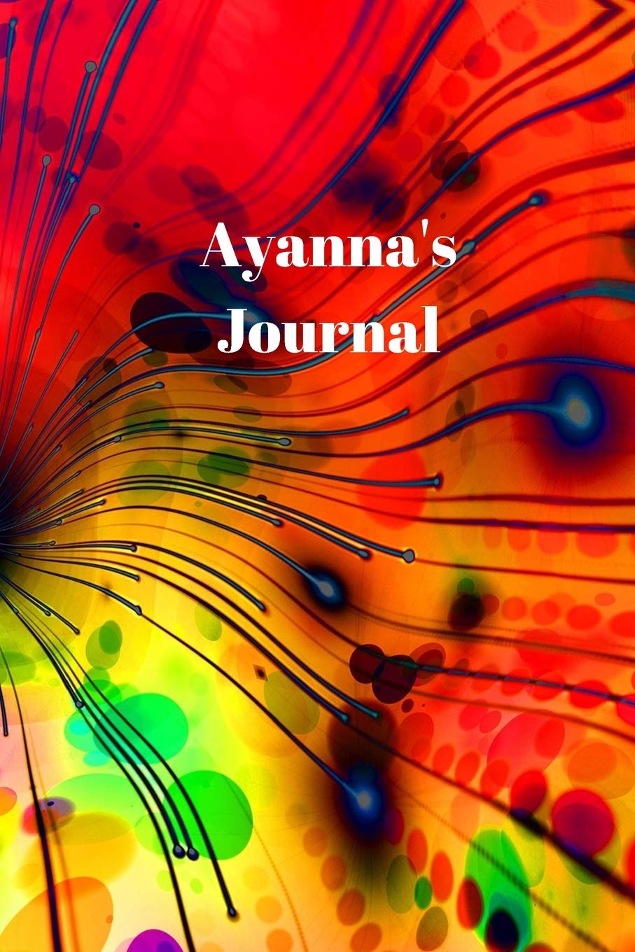 Ayanna's Journal: Personalized Lined Journal for Ayanna Diary Notebook 100 Pages, 6" x 9" (15.24 x 22.86 cm), Durable Soft Cover Books
