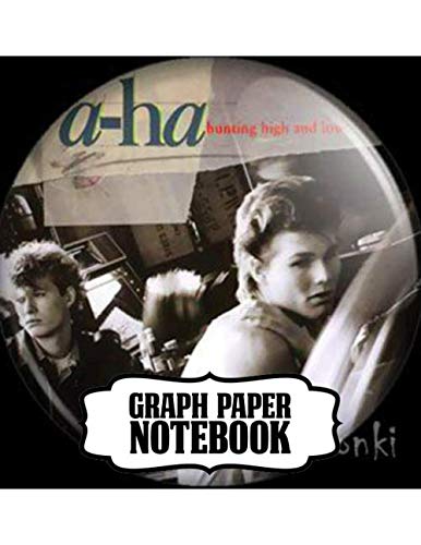 Notebook: A-ha Norwegian Rock Band Hunting High and Low Big Hit Album, Primary Copy Book Supplies Student Teacher Daily Creative Writing, Teenage ... Soft Cover Paper 8.5 x 11 Inches 110 Pages Books