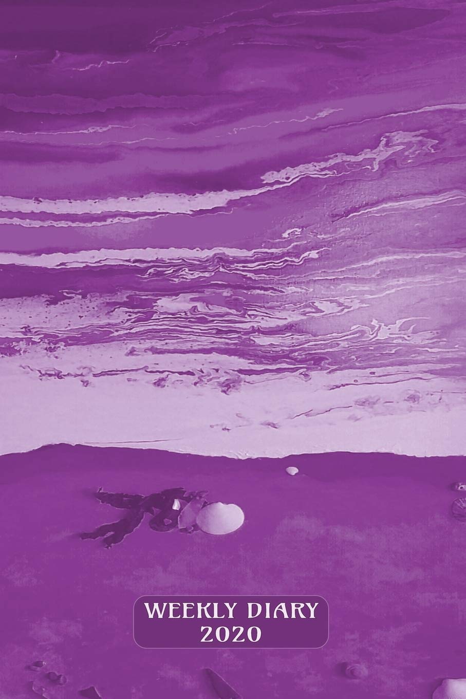 Weekly Diary 2020: Week to a page planner with added extras in the Diary for Student/Teacher/Home/Business - Sea Landscape Purple Cover Essays & Short Stories