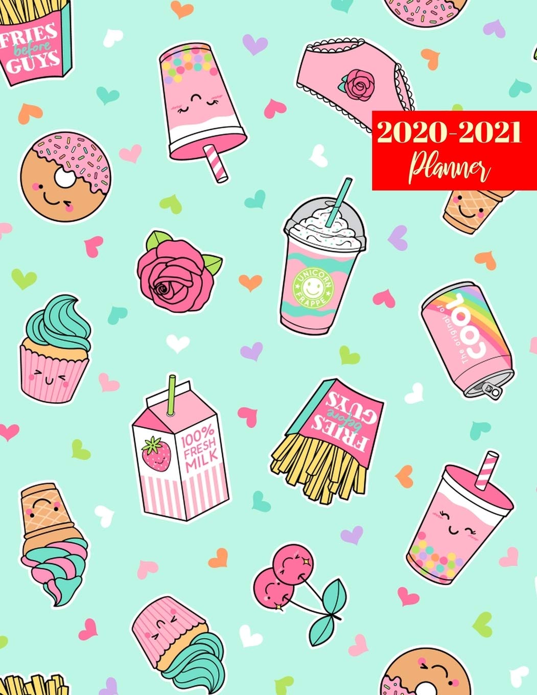 2020-2021 Planner: Simple Two Year Day Planner Calendar - Passion/Goal Organizer - Weekly/Monthly Dated Agenda Book and To Do List Books