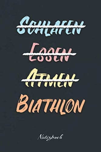 Biathlon: Ein Notizbuch für Biathlon Fans | 120 karierte Seiten für deine Notizen | Geschenk für Biathleten | 6x9 Format (15,24 x 22,86 cm) Leisure & Fun