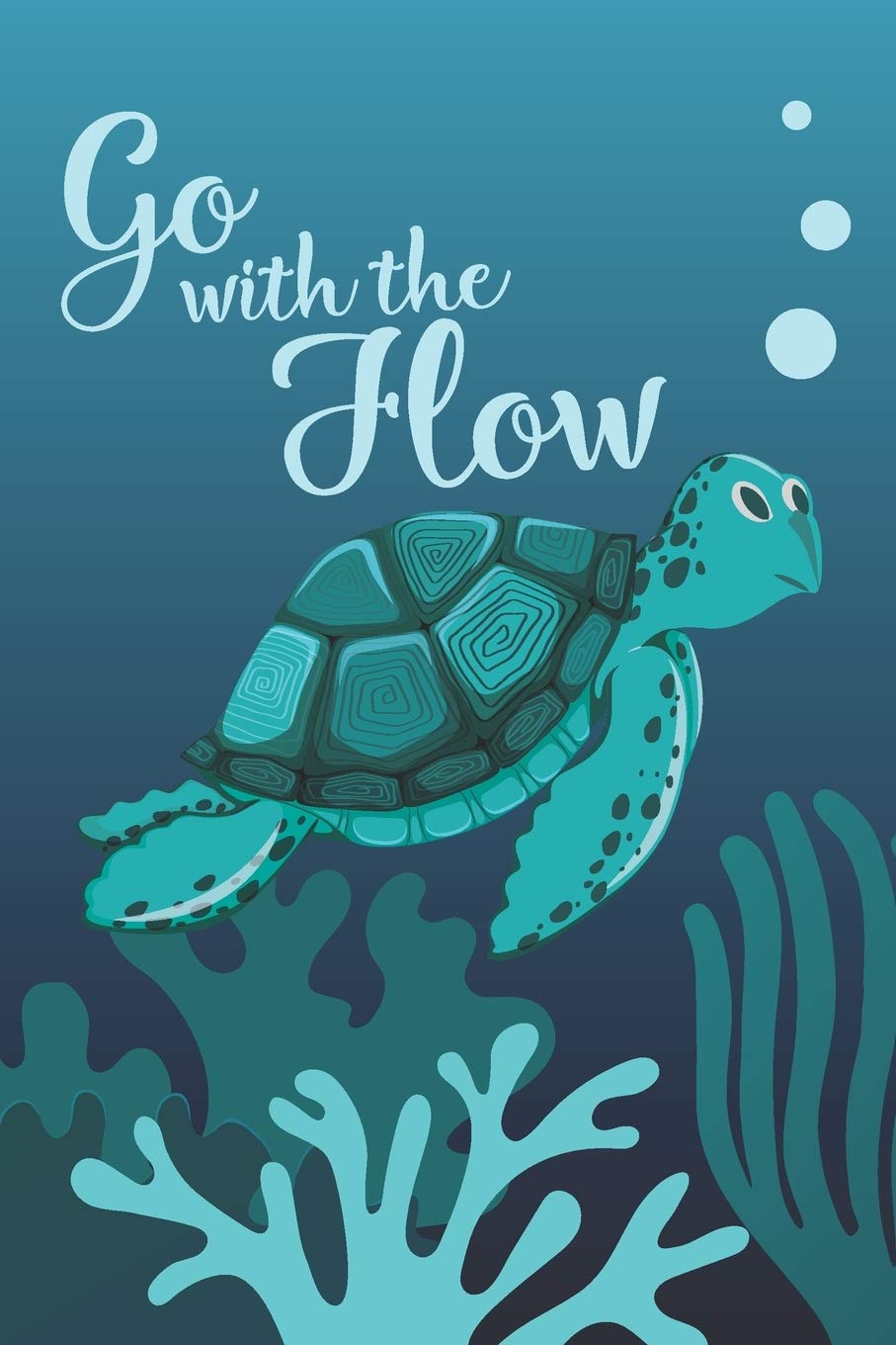 Go With The Flow: Cute 2 Year Undated Weekly Planner For People Who Love Sea Turtles Mathematics