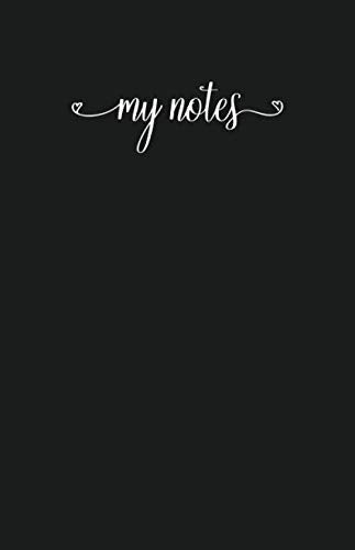 My Notes: Lined Notebook, Soft Cover, Half Letter Size (5.5 x 8.5) Essays & Short Stories