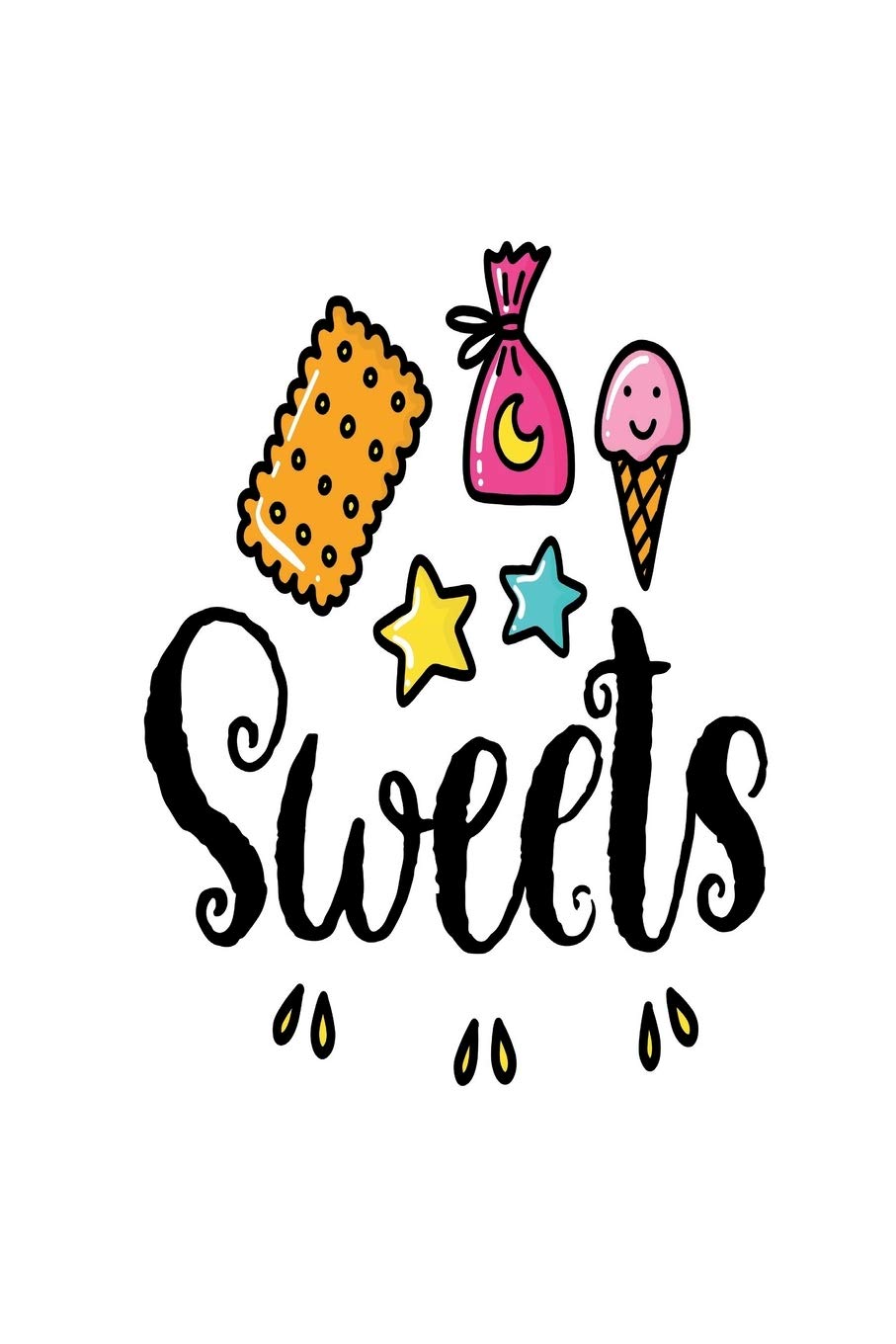Sweets: pocket Dotted Journal and Notebook for Journaling - Smile Design Diary for Girls and Women - cute Unique Gift Idea Sketchbook for your Partner Lover Wife Husband Social Sciences