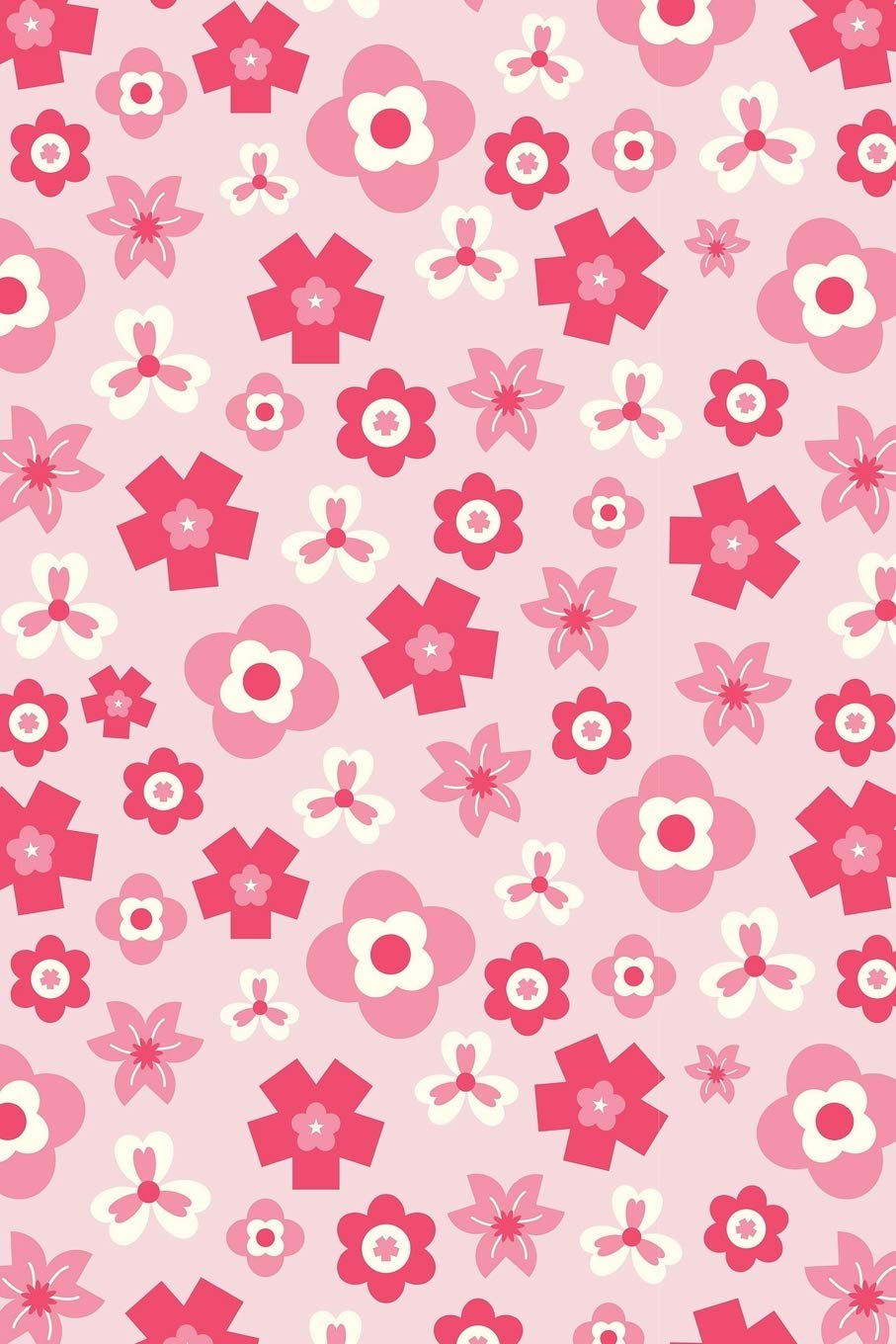 Product Image: Notes: A Blank Sheet Music Notebook with Simple Flower Pattern Cover Art