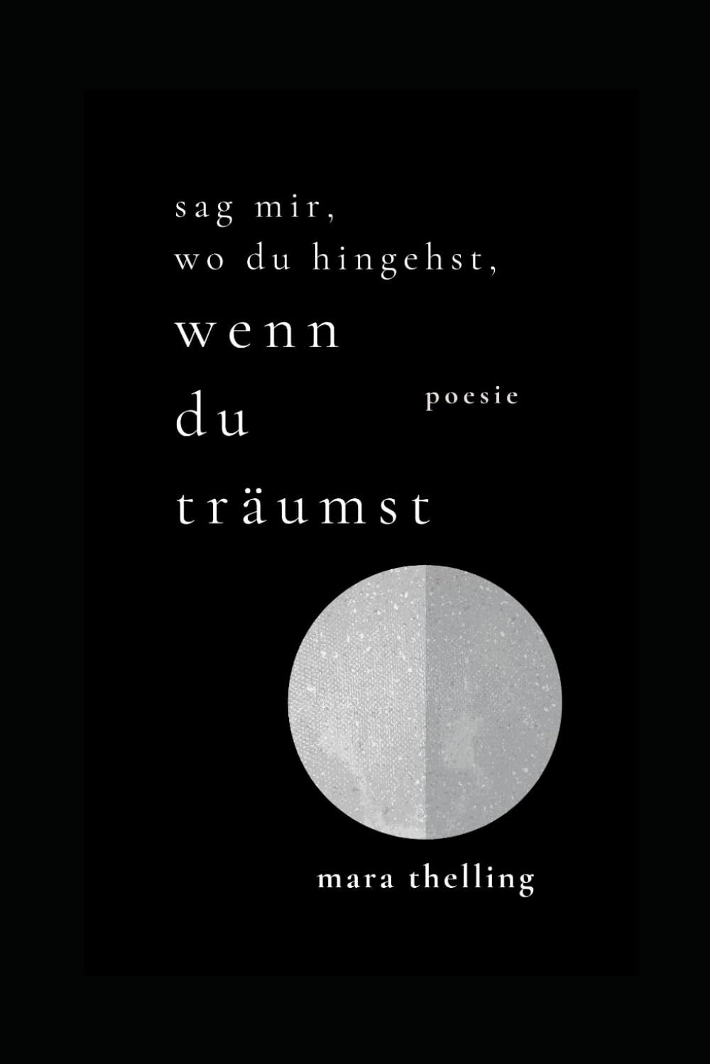 Sag mir, wo du hingehst, wenn du träumst: Gedichtband Poetry