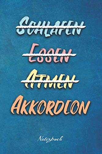 Akkordeon: Ein Notizbuch für Akkordeonspieler und Akkordeonspielerinnen| 120 karierte Seiten für deine Notizen | Geschenkidee | 6x9 Format (15,24 x 22,86 cm) Arts & Music