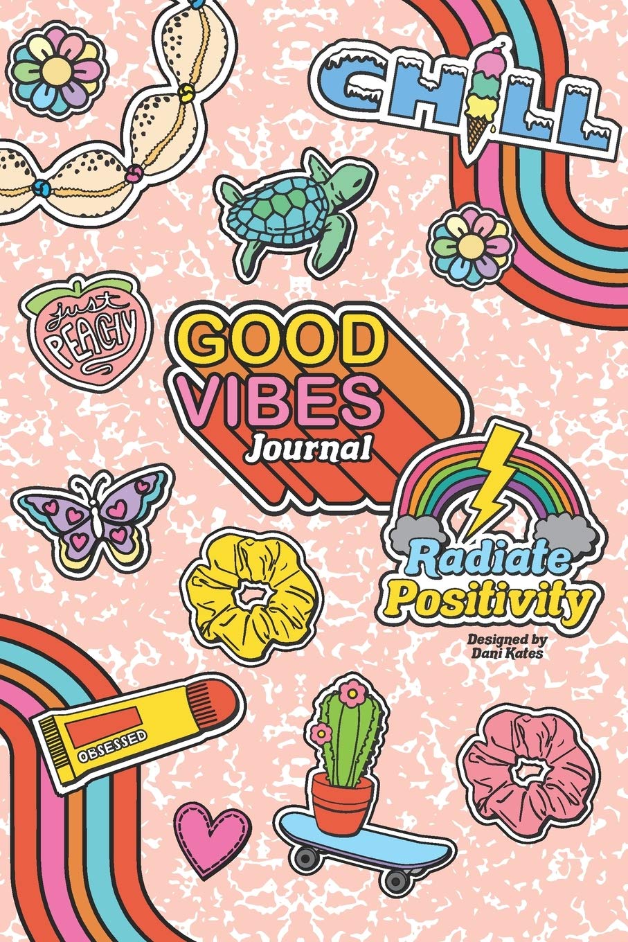 Good Vibes Journal: For Girls Who Love to Wear Scrunchies, Lip Balm & Cowrie Shells and Want to Save the Turtles! Writing, Lined pages (Size 6 x 9) Film, Art & Culture