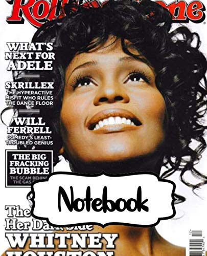 Notebook: Whitney Houston American Singer Single I Will Always Love You Best-Selling Music Artists, Large Notebook for Drawing, Doodling or Writting: ... ( Blank Paper Drawing and Write Notebooks ) Books